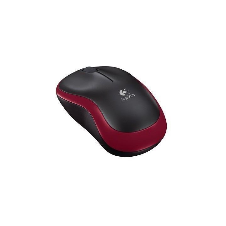 Myszka Logitech M185 czerwona bezprzewodowa