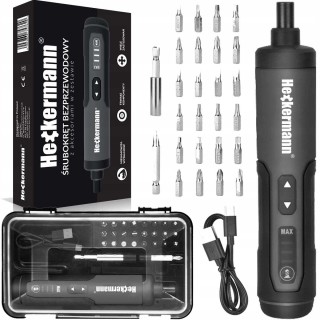 Bezprzewodowy Ładowany Śrubokręt Heckermann YS06-3.6V