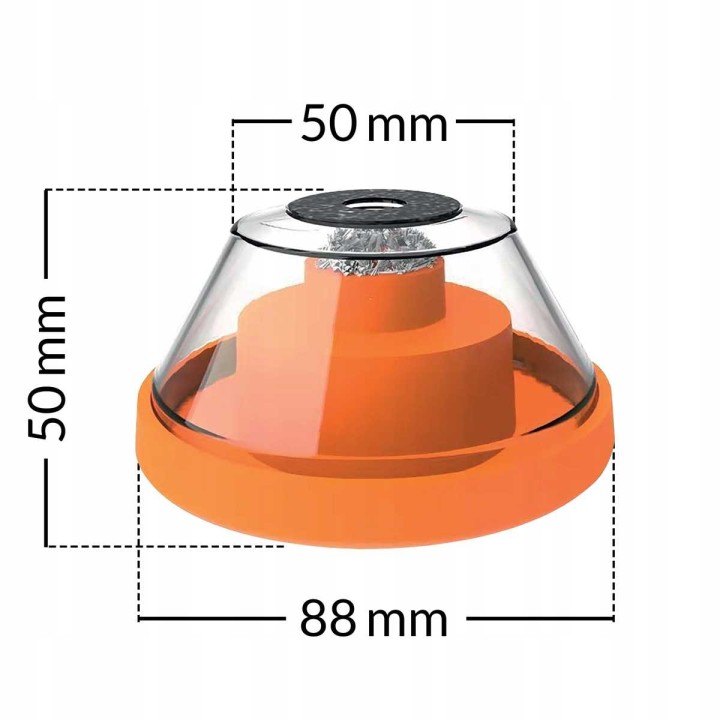 Osłona przeciwpyłowa do wiertarki Heckermann