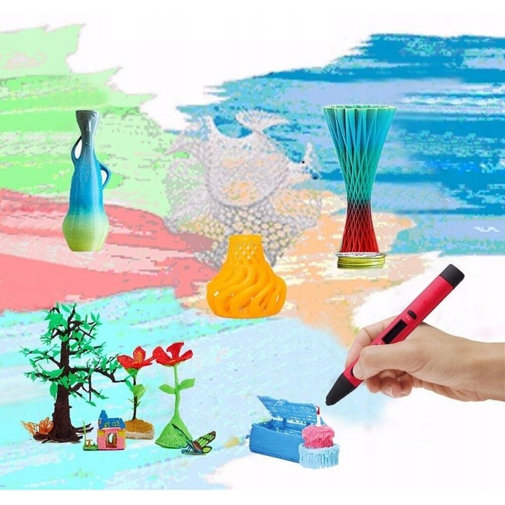 Filament 3D do Długopisów - Zestaw 23 Kolorów 115m