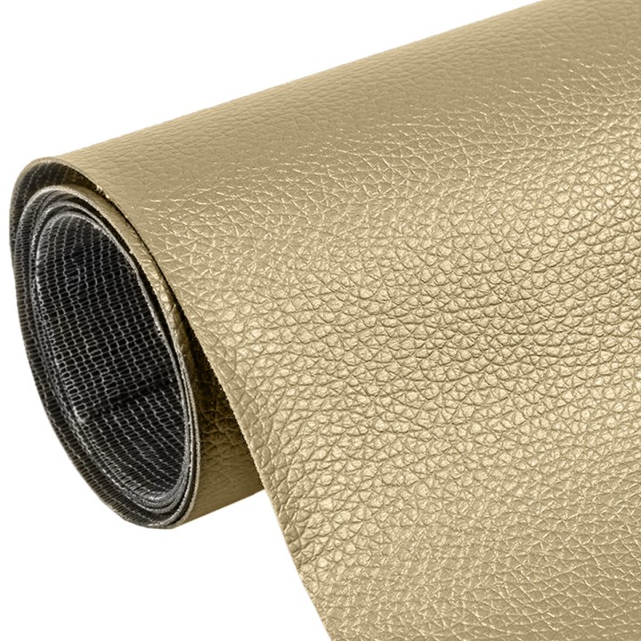 Kremowa Skórzana Łata Samoprzylepna 50x137cm by HECKERMANN