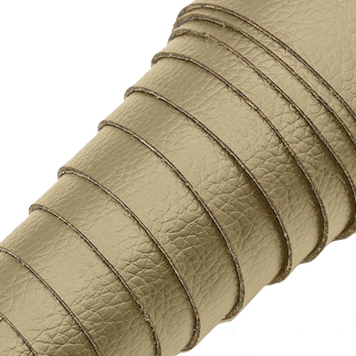 Kremowa Skórzana Łata Samoprzylepna 50x137cm by HECKERMANN