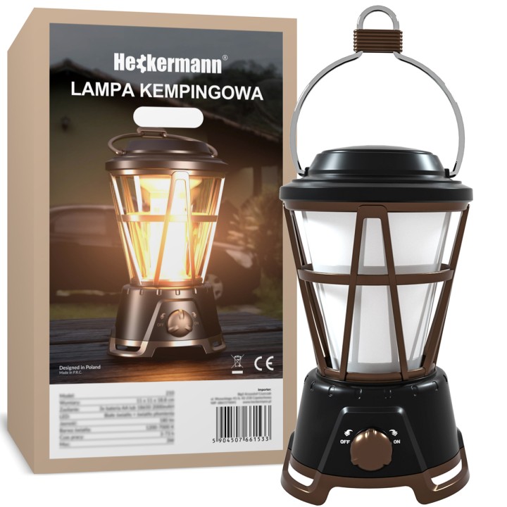 Lampa kempingowa LED Marki Heckerman HC-210