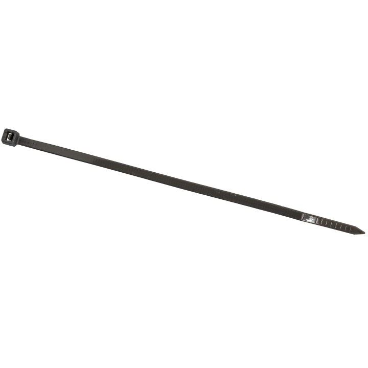 Opaski zaciskowe Heckermann 100szt - Szare → Zestaw szarych opasek zaciskowych Heckermann 100szt