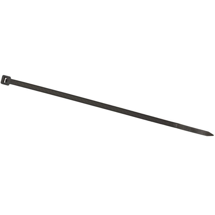 Opaski zaciskowe Heckermann 100szt - Szare → Zestaw szarych opasek zaciskowych Heckermann 100szt