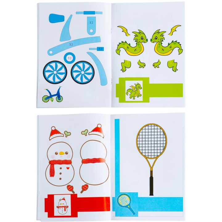 Zestaw Szablonów do Długopisu 3D