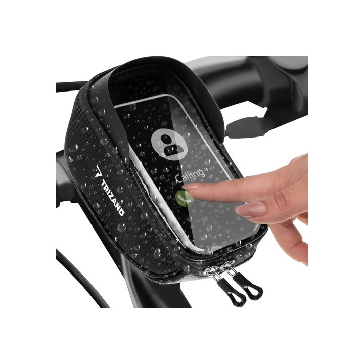 Sakwa na rower z etui na telefon