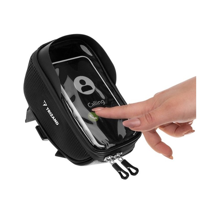 Sakwa na rower z etui na telefon