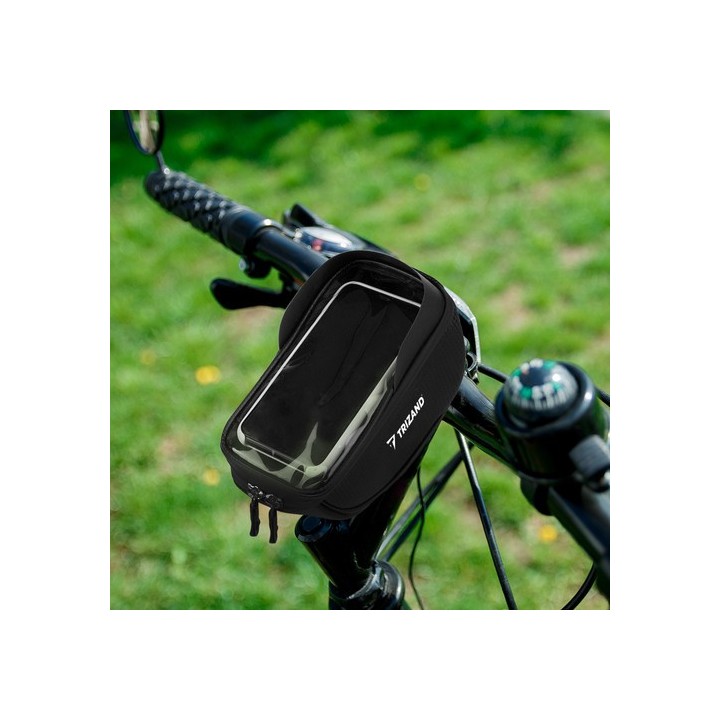 Sakwa na rower z etui na telefon