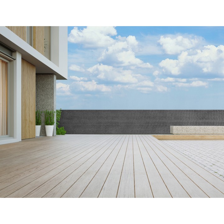 Siatka Cieniująca Heckermann 1,5x50m - Kolor Szary