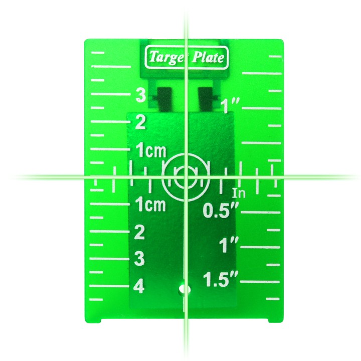 Tarcza celownicza Laser Heckerman - Zielona