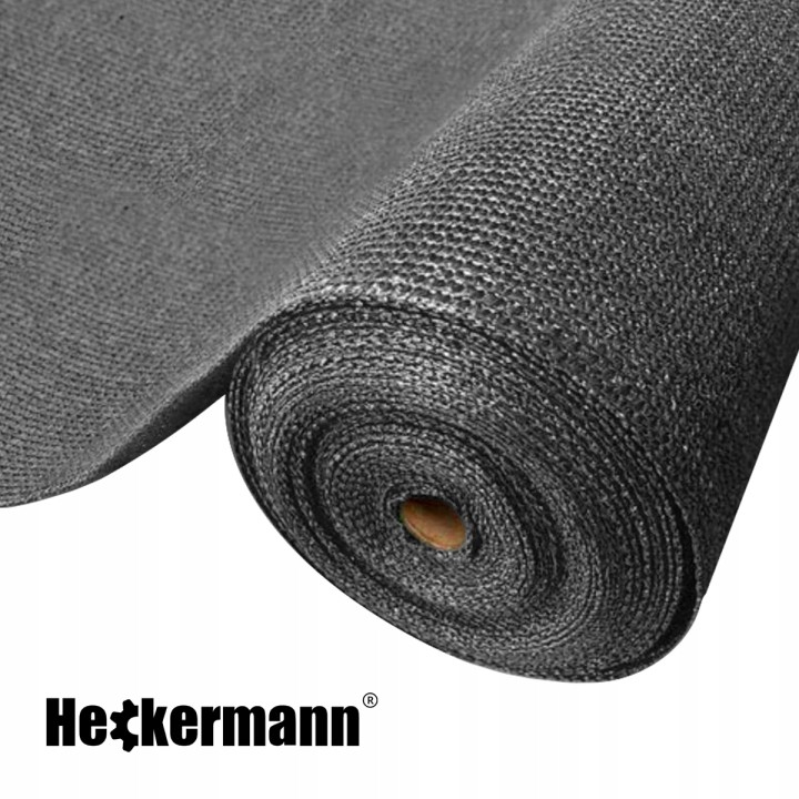 Siatka Cieniująca Heckermann 1,5x50m - Kolor Szary