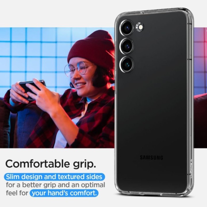 Etui do Samsung Galaxy S23 Spigen Liquid Crystal - Przezroczyste