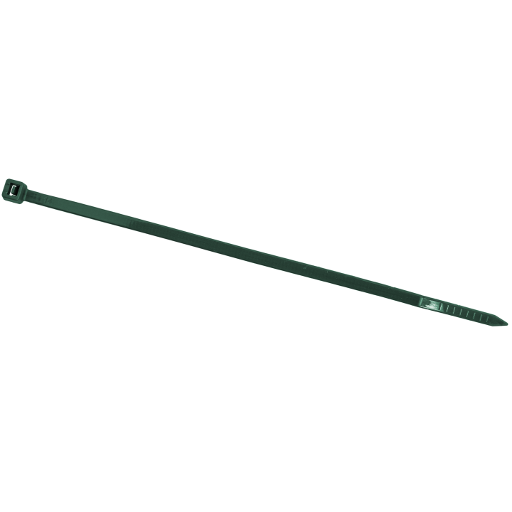 Zielone Opaski zaciskowe Heckermann 2,5x150mm 100szt