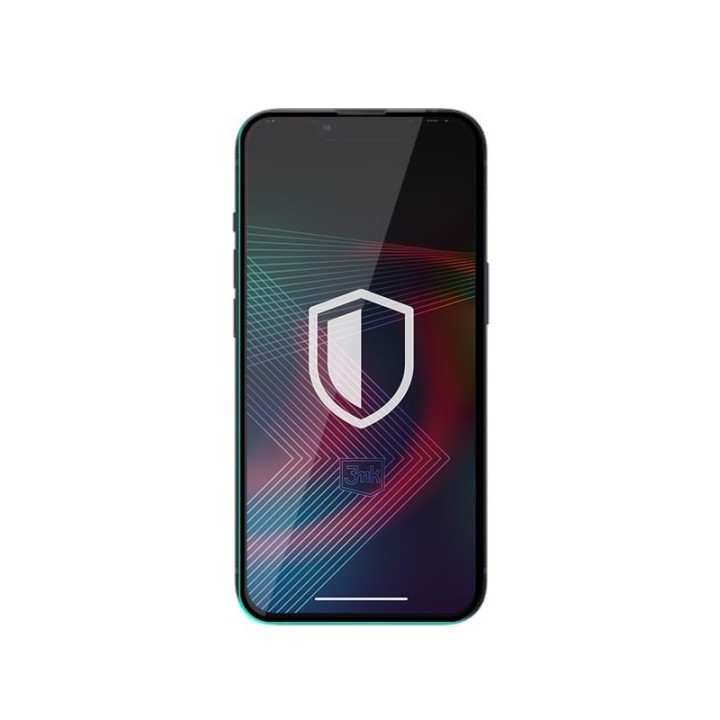 3mk HardGlass Max Lite - Szkło hartowane do iPhone 14 / 13 Pro - Czarny