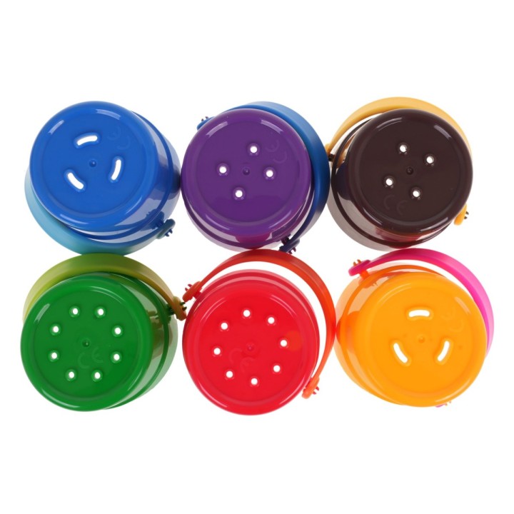 Kubeczki z Dziurkami dla Dzieci - Zestaw 6 elementów 12m+
