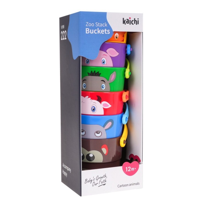 Kubeczki z Dziurkami dla Dzieci - Zestaw 6 elementów 12m+