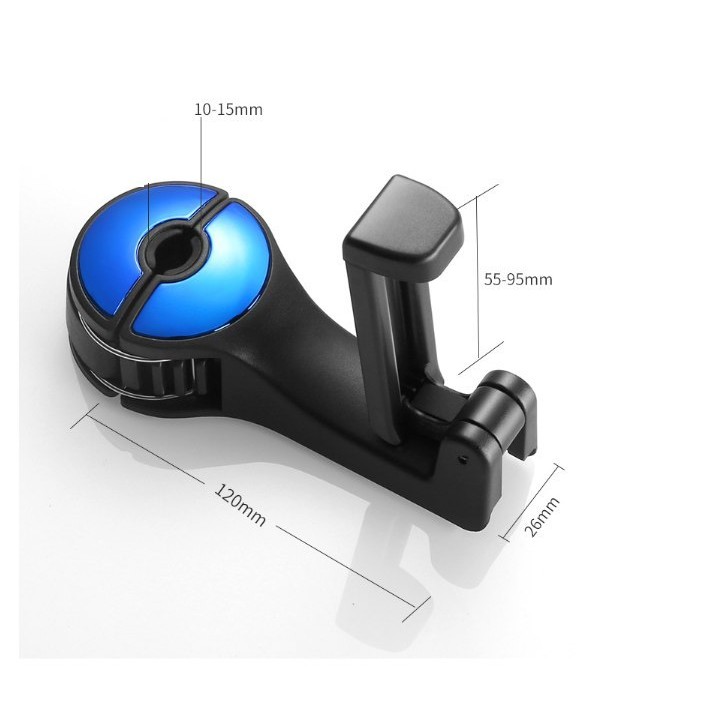 Uchwyt samochodowy 2w1 na telefon G01 - czarny uniwersalny