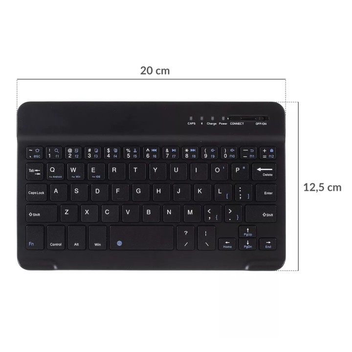 Klawiatura Bluetooth dla tabletów 7-9" KPH-Z18 - czarna