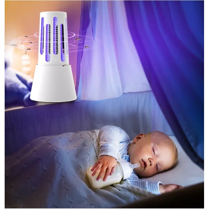 Lampa owadobójcza UV Heckermann 501 w kolorze białym